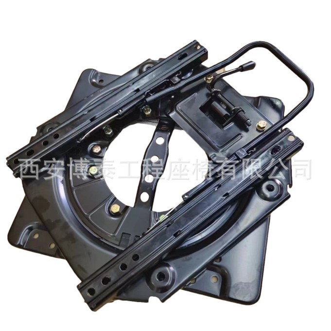 Chasis giratorio de asiento de automóvil con riel deslizante, asiento de furgoneta de automóvil comercial cambiado de disco giratorio de 360 grados