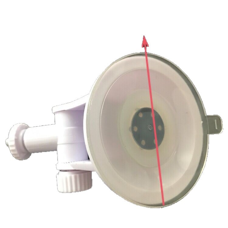 Producción de fábrica de ventosa universal de copa de avión de suministro directo/nueva ventosa blanca/soporte de registrador