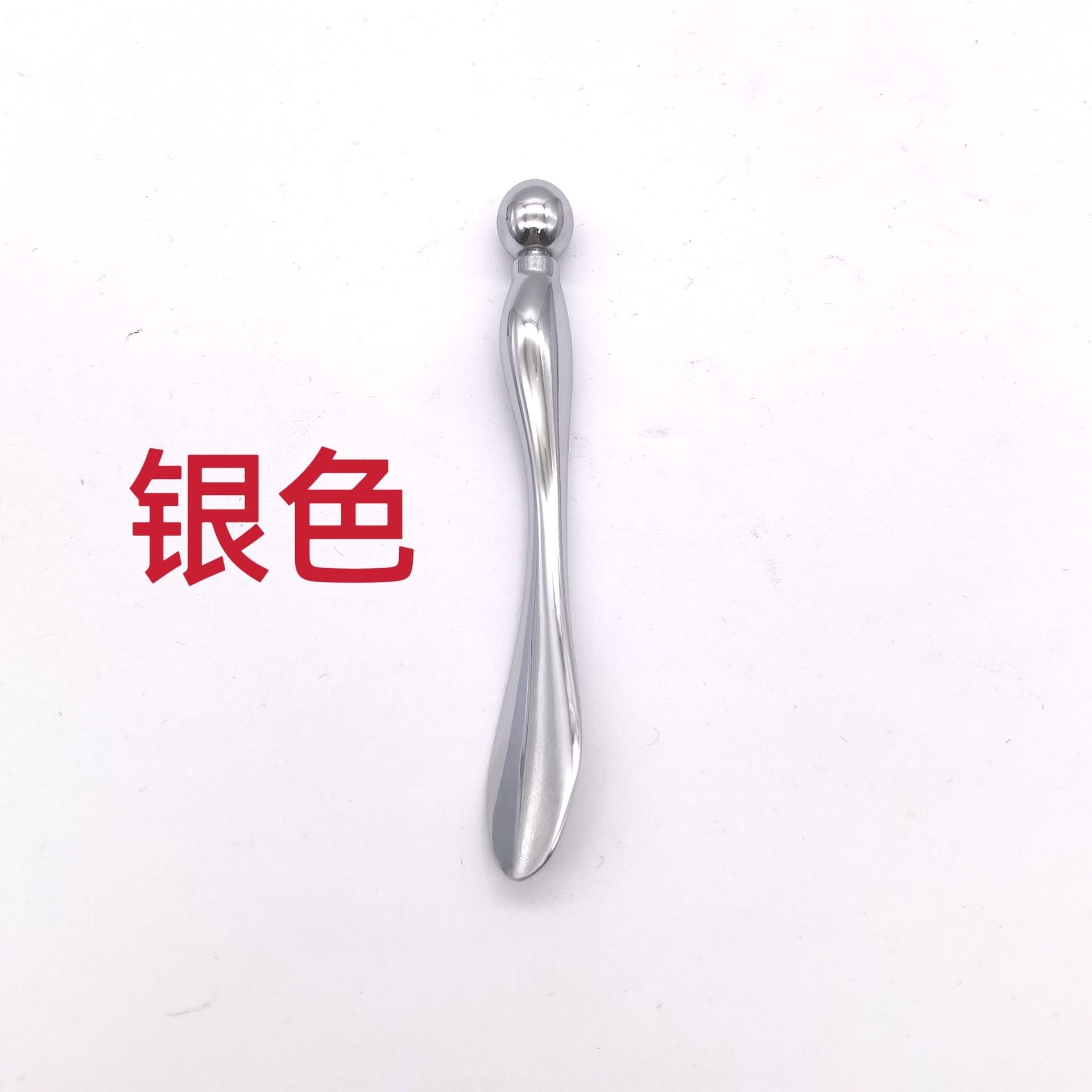 美容按摩棒银色
