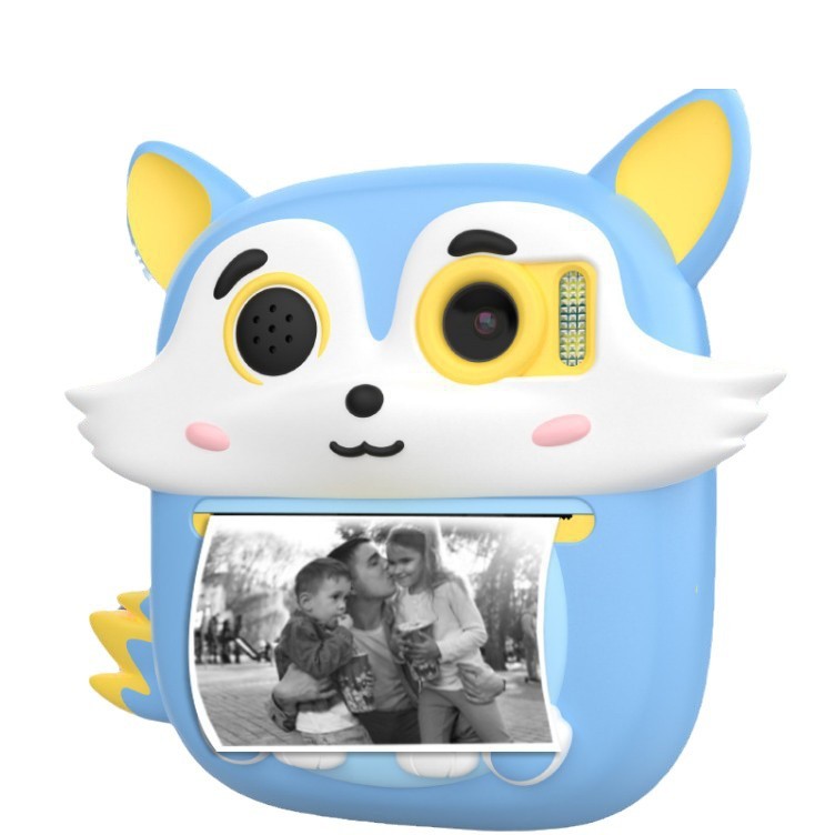 Nuevo P7 fotos de dibujos animados digitales para niños de doble fotografía de mini niños HD cámara de impresión de fotos