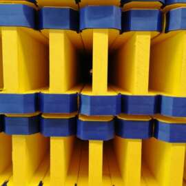 建筑H20木质工字梁多层胶合板方柱模板墙体结构稳定木质工字梁