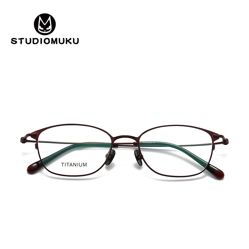 Studiomuku mu gafas frescas quieren mejorar la apariencia y cambiar el temperamento este es el marco que debe usar