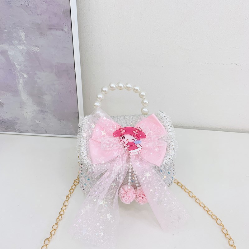 Nuevo tipo de bolso de niña, tendencia de moda para niños, bolso de hombro, pequeña niña encantadora mini bolso de dibujos animados