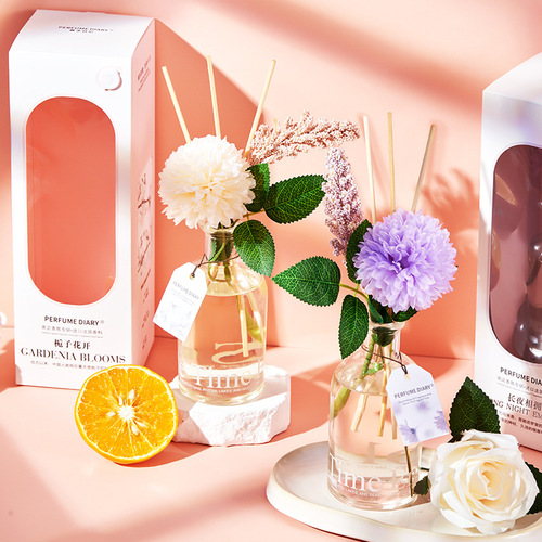 Perfume Diary Floral Fireless Aromatherapy Floral Fruity Air Freshness Diffusing Indoor Creative Audis Aromatherapy