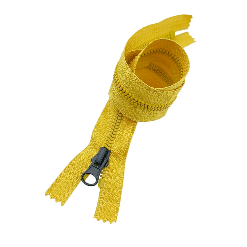 Factory wholesale 3#5#8#Volid zipper triangular open tail -tailed plastic pull -headed clothing pocket zipper zipper
