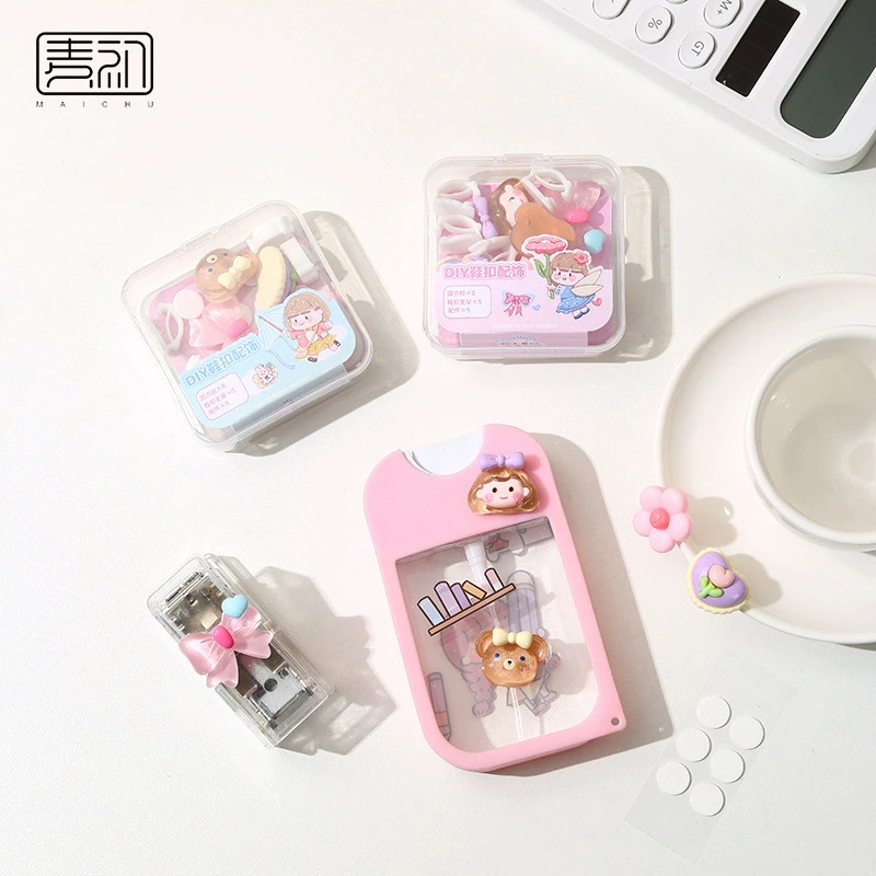尤美 0051 Flower Season Fantasy DIY Resin Patch Le cartoon three-dimensional manual manual mobile phone case universal shoe buckle