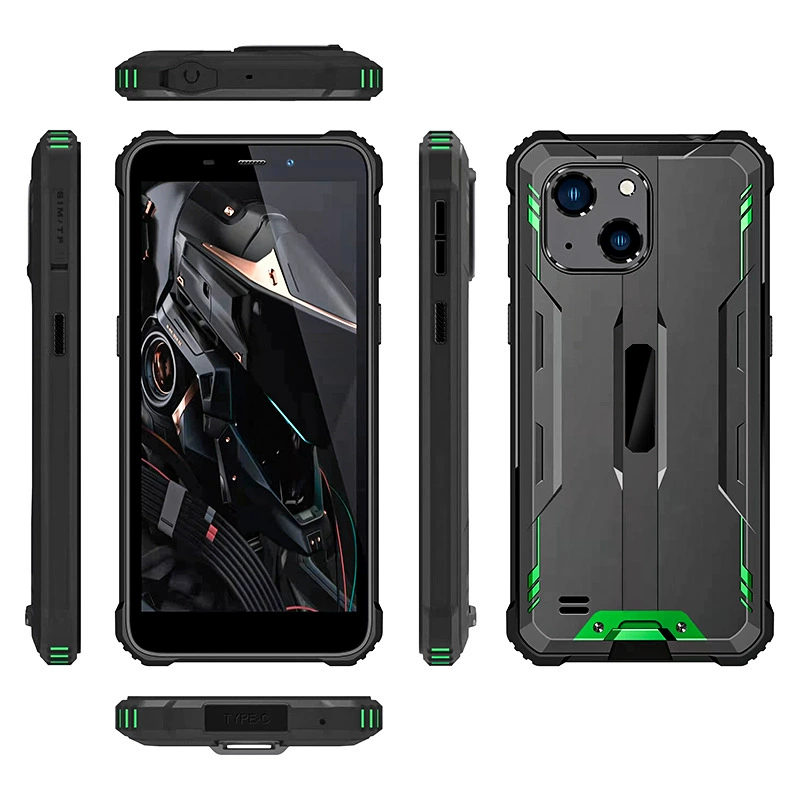Смартфон с защитой от пыли, воды и ударов, диагональ 5,93 дюйма, Android 13, 128 ГБ