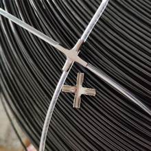铁丝网连接扣固定十字扣隐形防护网钢丝专用钢丝绳十字卡子十字跨