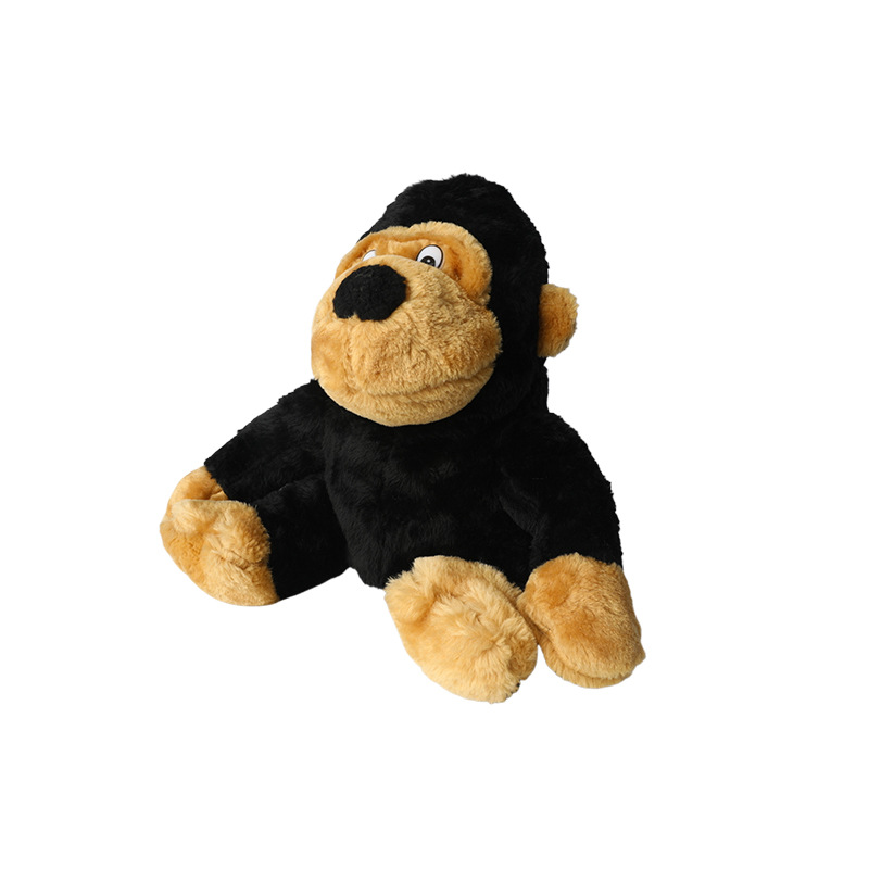 Chimpancé juego de varilla de golf de felpa de dibujos animados animal cachorro juego de cabeza juego de sombrero 135 juego de varilla de madera al por mayor