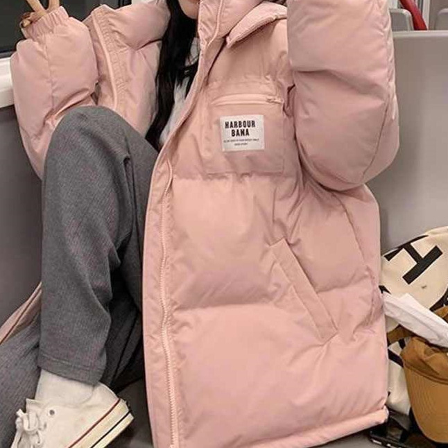 Japanese-Style Cute Girl down Jacket for Women, Winter 2025 New Loose High School Thick Warm Coat