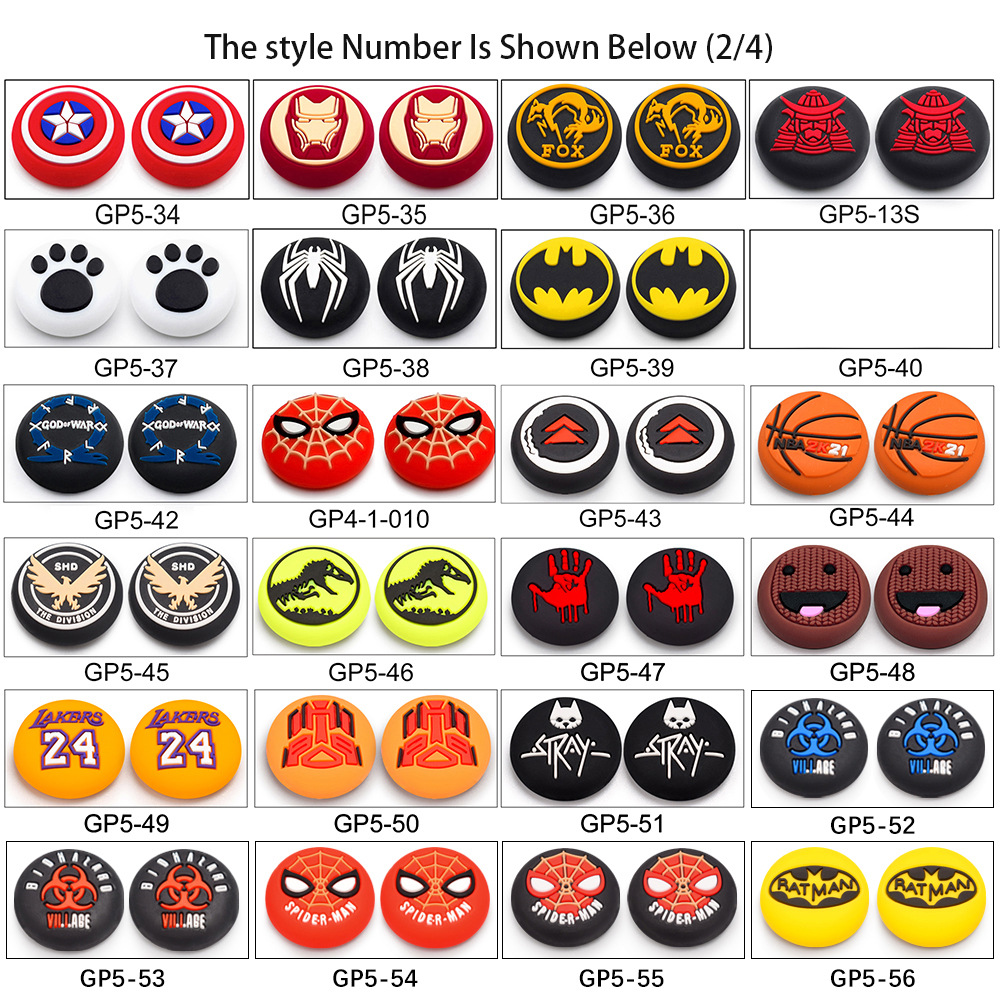 Silicone Joystick Cap Design 2