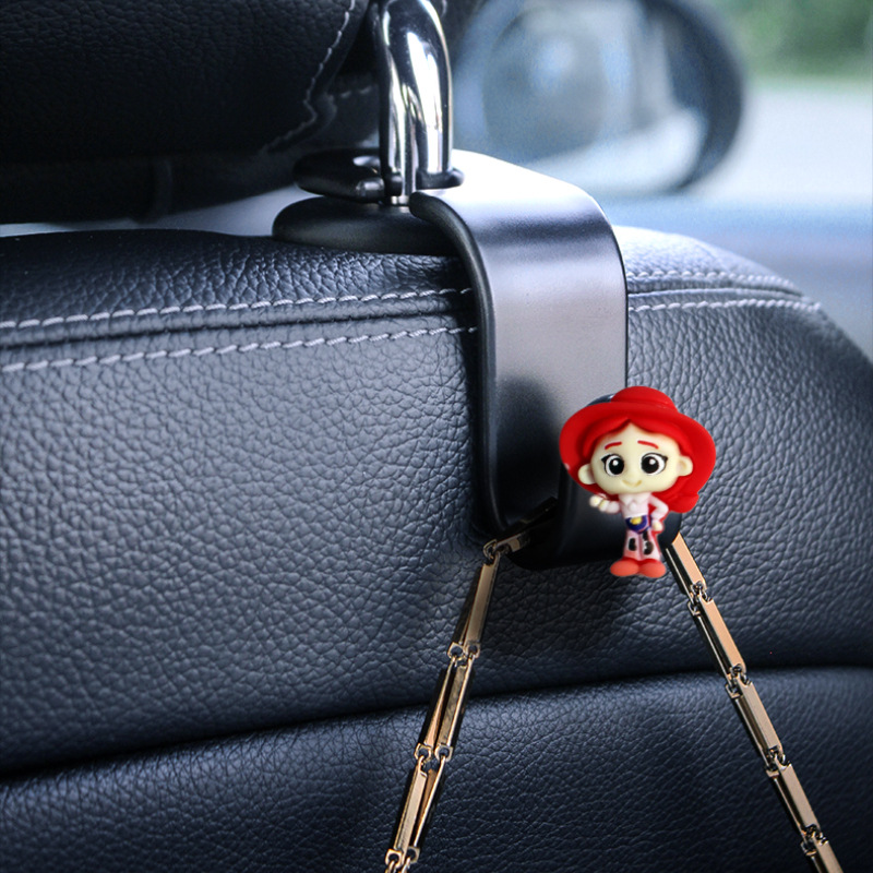 Gancho para coche Gancho para la parte posterior del asiento con gancho para el asiento trasero del coche