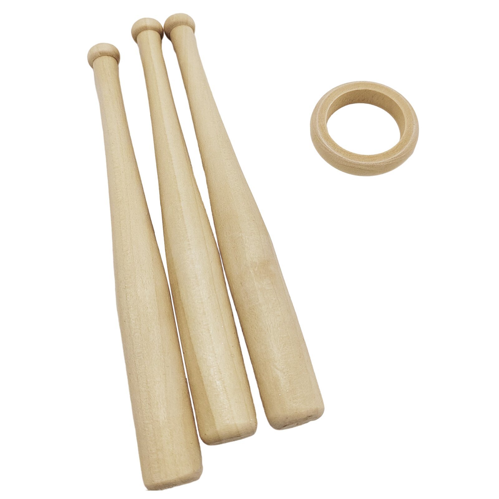 Expositor de béisbol de madera estilo europeo, exclusivo para comercio electrónico, en stock.