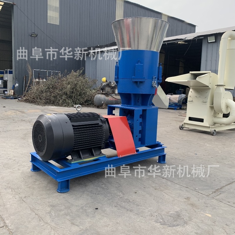 小型家禽颗粒饲料机生产线青草玉米颗粒饲料机猪鸡鱼羊颗粒饲料机