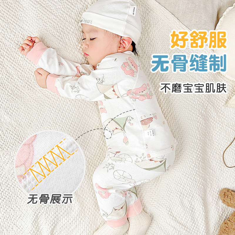 Primavera, otoño, invierno, pantalones para bebés, algodón caliente para niños, ropa de fondo, ropa interior para bebés