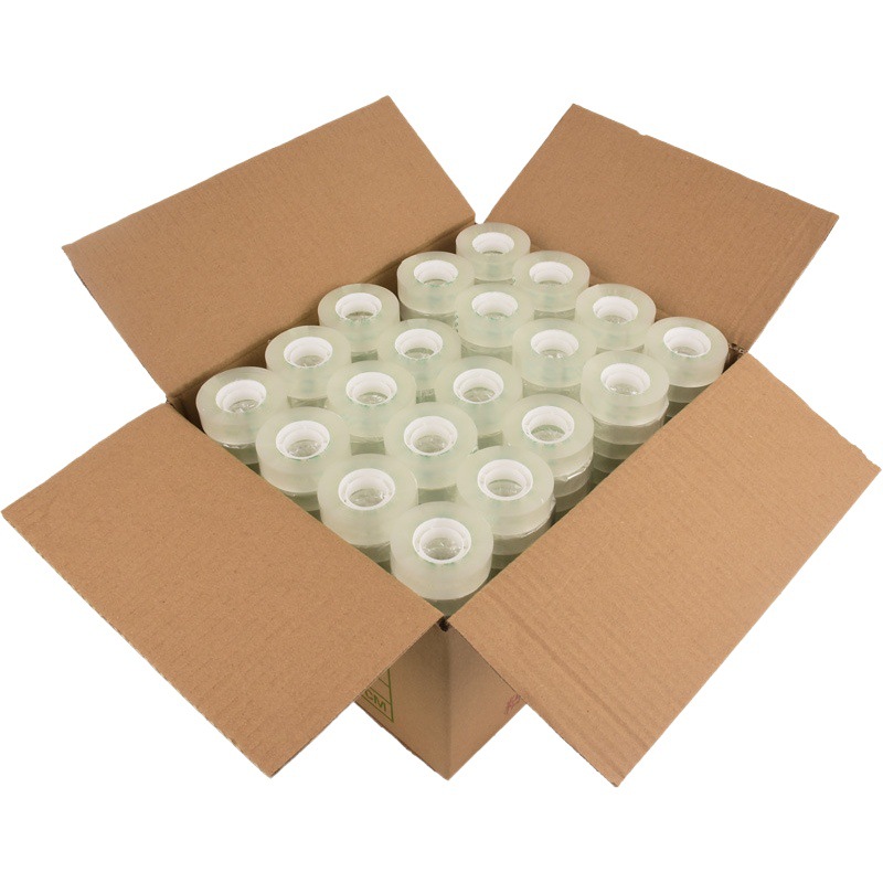 No es fácil de romper la cinta floral de alta cinta adhesiva papelería estudiante papelería transparente pequeña cinta completa al por mayor