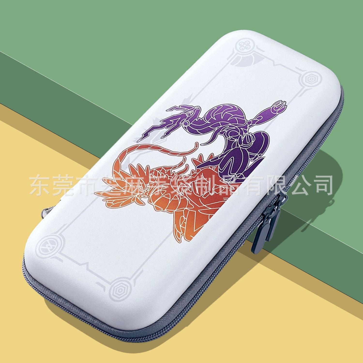 Nintendo interruptor OLED bolsa de almacenamiento spray3 Jet Warrior 3EVA bolsa de material super suave bolsa dura