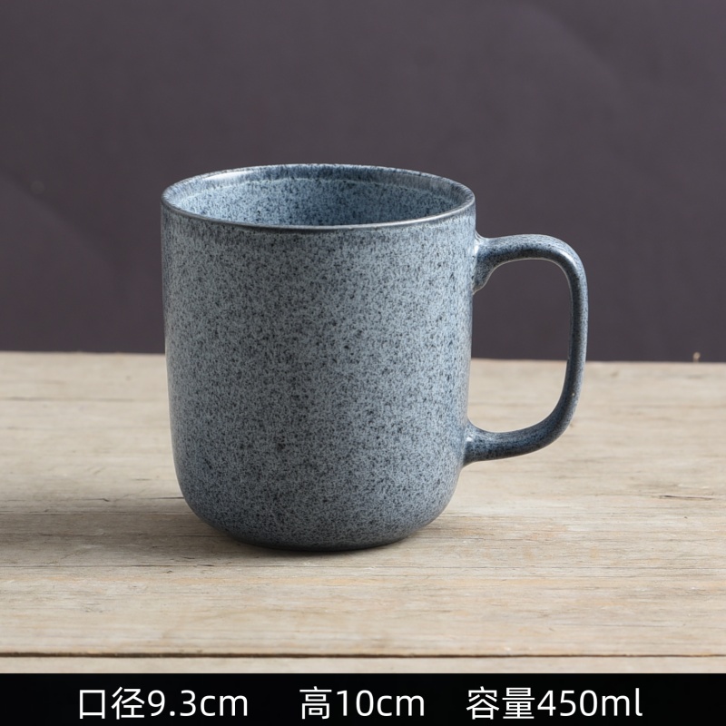 Taza de cerámica retro creativa de moda de estilo japonés taza de café simple taza de agua doméstica