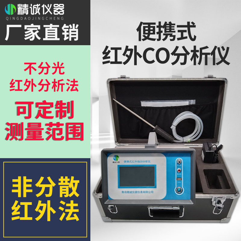 便携红外CO分析仪 六通阀符合标准GB/T 18204红外一氧化碳分析仪