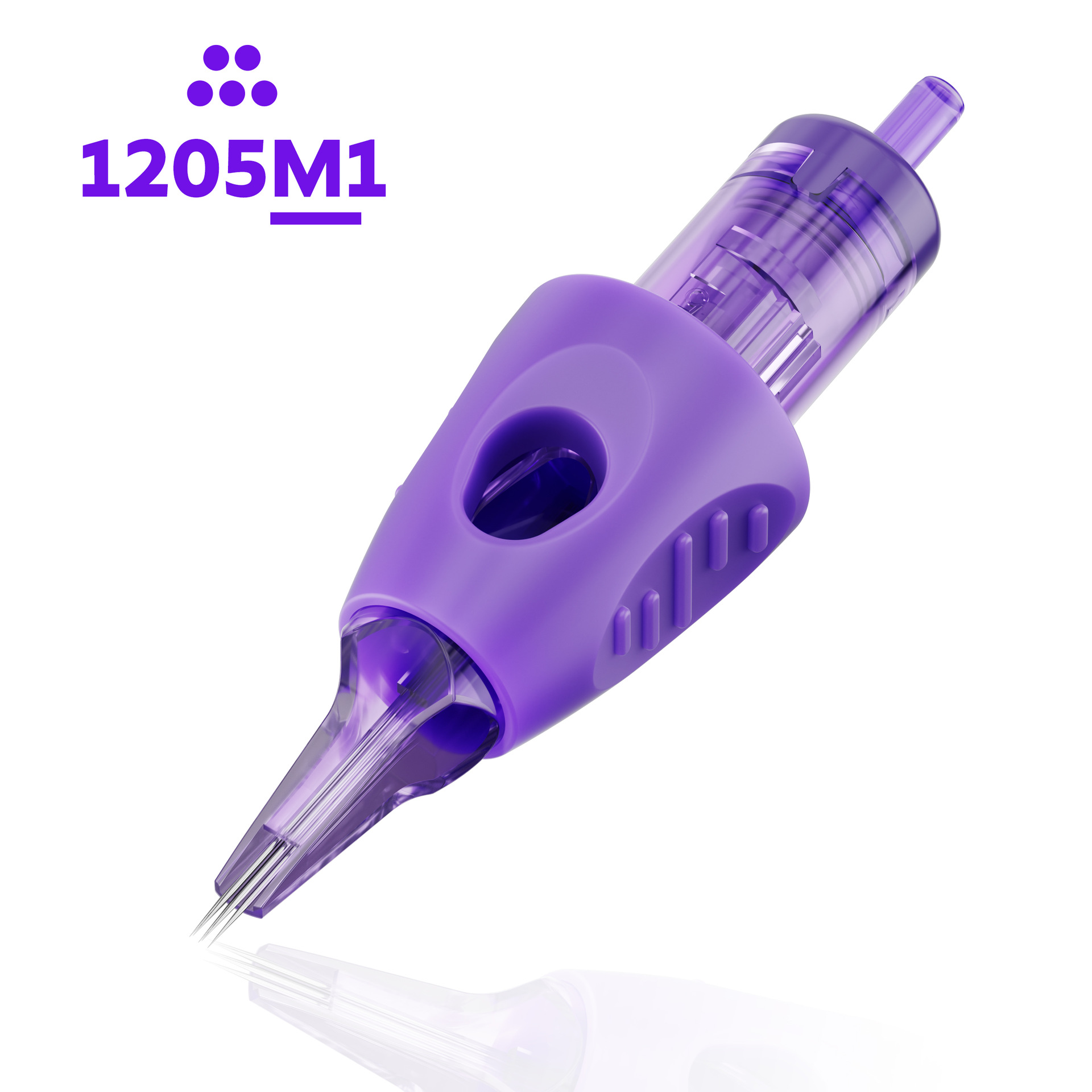 Tuffking Purple Packaging Needle Cross - Border tattoo Needle tatuaje desechable aguja integrada, Corte de alambre, niebla, equipo de tatuaje