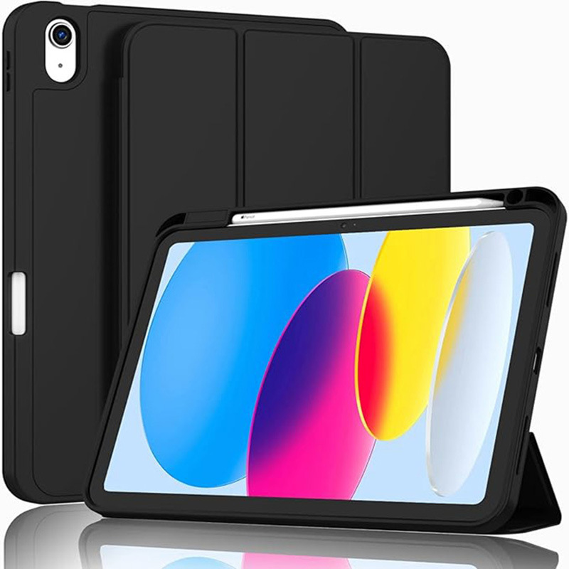 适用iPad10th平板保护套iPadA16防弯背贴保护套iPad11三折平板套|undefined