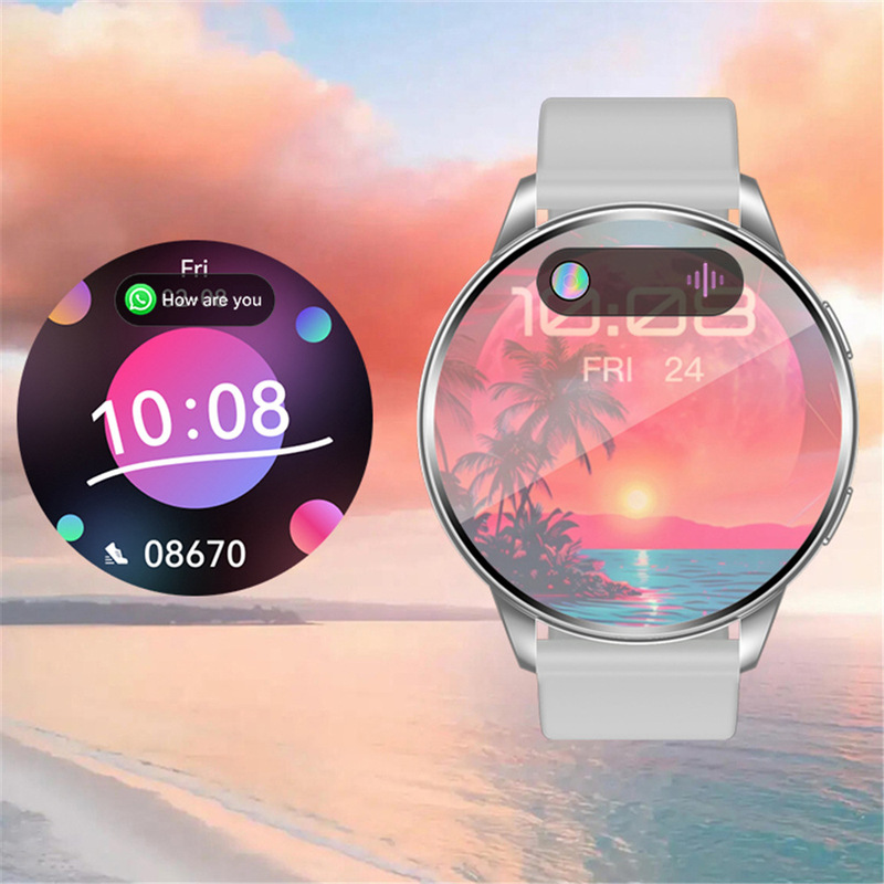 Cross-Border Gt3 Pro Smart Watch with High-Definition Large Screen, Making and Receiving Calls, Bluetooth Music Listening, and Sports and Health Monitoring