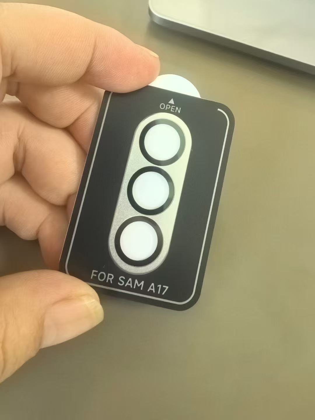 Adecuado para Samsung A17 película de lente samsung metal integrado cámara mate cubierta posicionamiento segundo película protectora