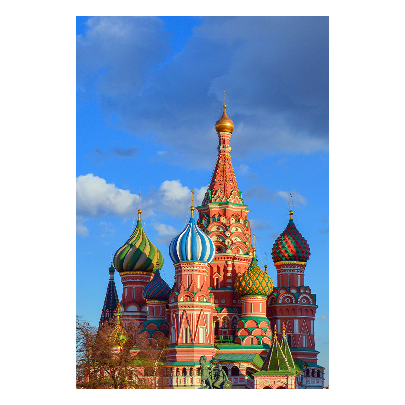 Red Palace Diamond Painting Image 1