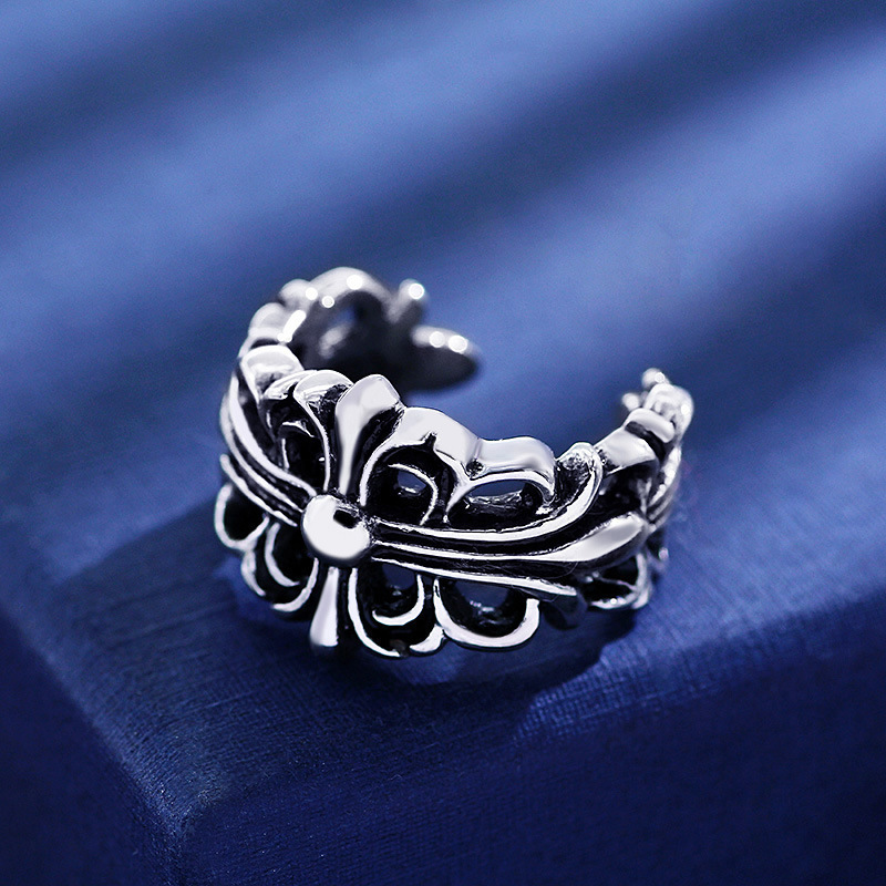 branded trend ring hip-hop style stainless steel