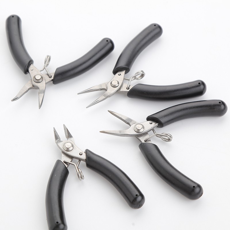 斜めペンチ、ラジオペンチ、ジュエリーペンチ、手作りDIYブレスレット、ネックレス、ジュエリー材料、工具、アクセサリー|undefined