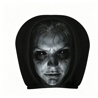 Other Automotive Interior Supplies — design, car pillowcase for Halloween - 1-piece-horror-car-headrest-cover-3