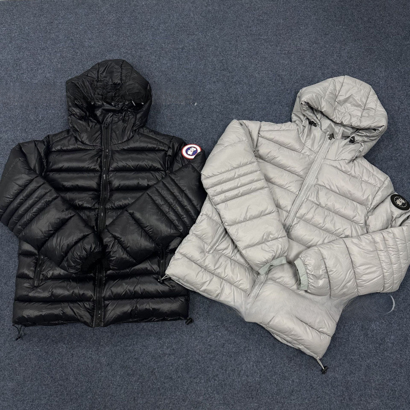 Transfronterizo para GANS GOOSE algodón pareja masculina y femenina 1 / 1 insignia europea encapuchada ropa de pan spot