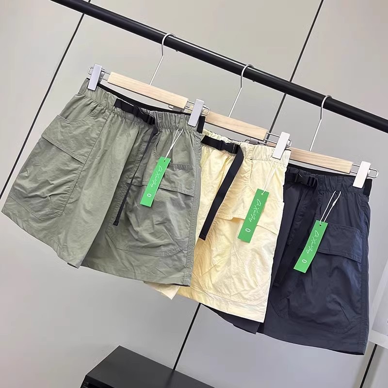 大厂订单！户外防泼水速干透气防走光工装A字阔腿短裤女运动裙裤