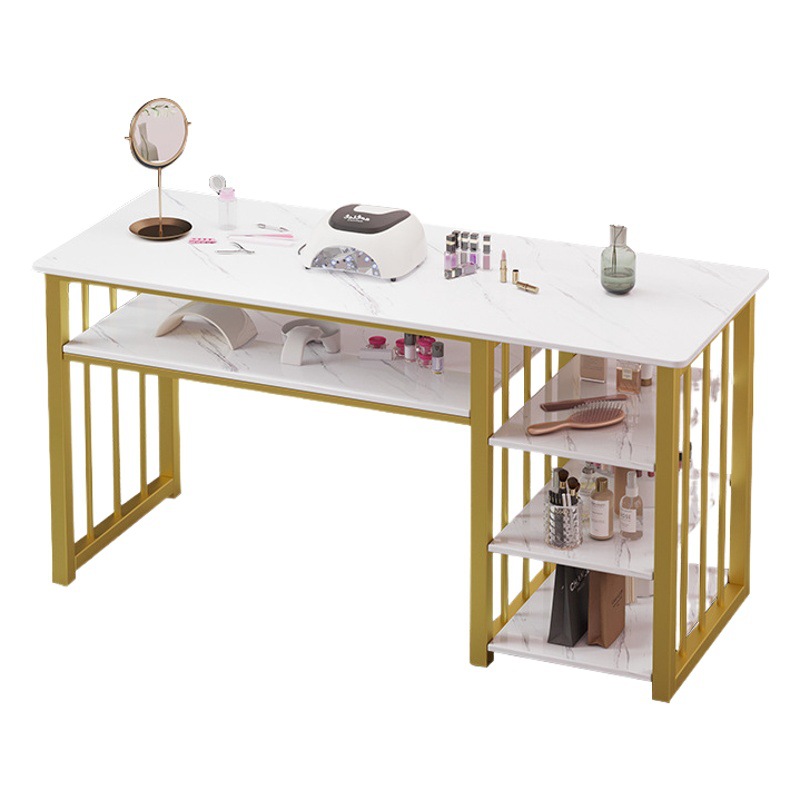 Manicure Table Salon Furniture Table and Chair Set Simple Economical Manicure Shop Table Japanese Single Double Nail Table