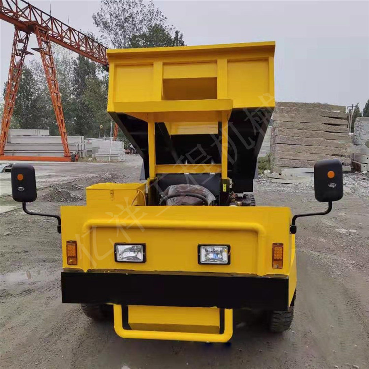 低矮型井下四驱翻斗自卸车 3方井下四不像矿用车  深井矿用运输车