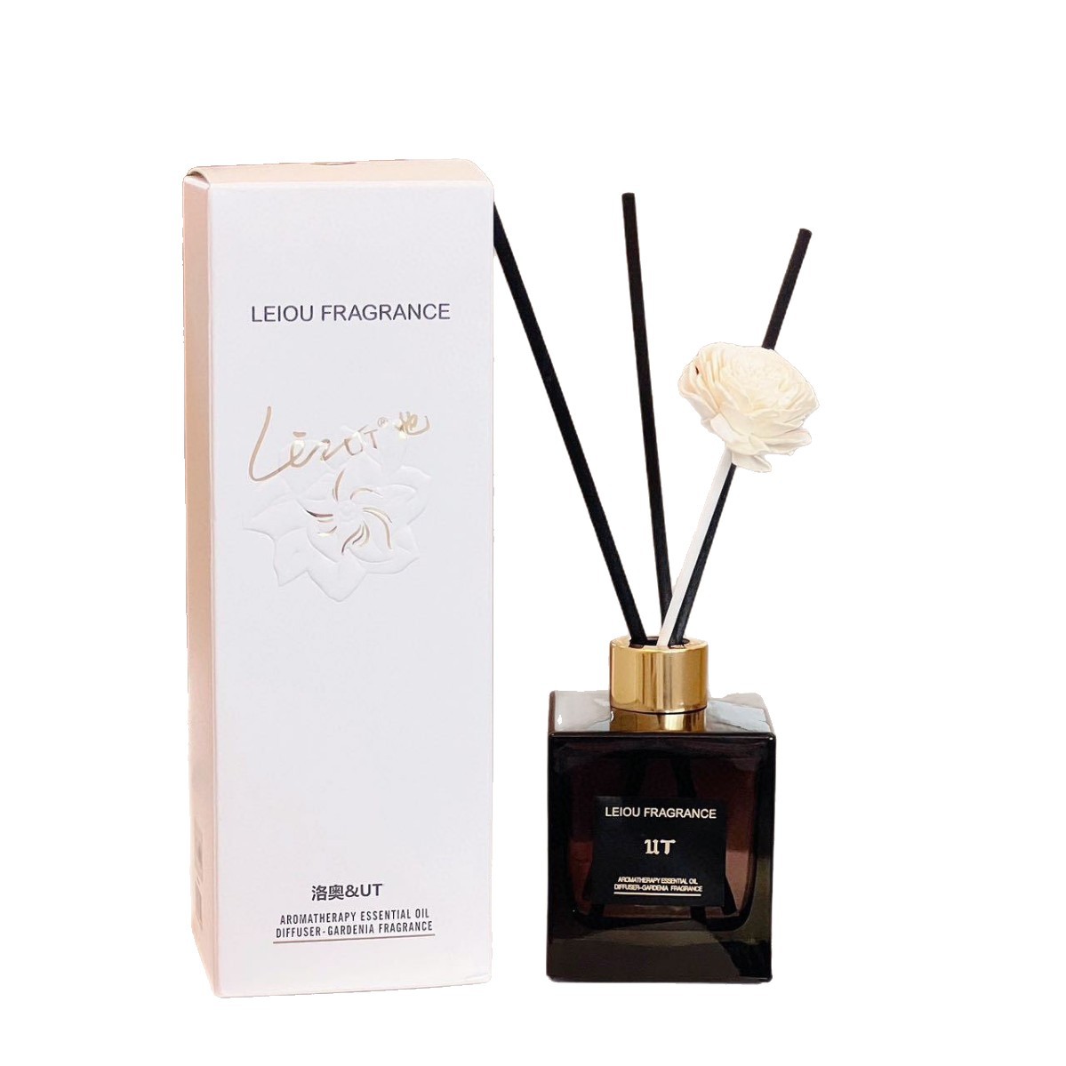 Genuino Luo 'ao UT gardenia flor aromática doméstica interior perfumes vegetales naturales duraderos perfumes de aceite esencial sin fuego al por mayor