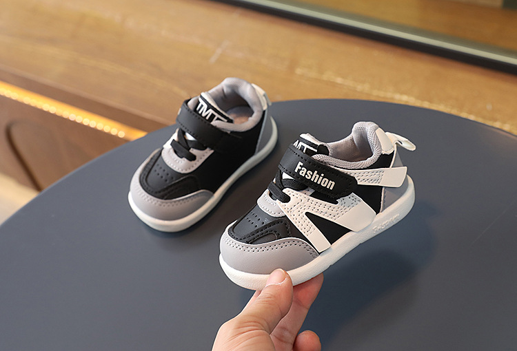 Dropshipping Babyschuhe, Frühlings- und Herbst-Einzelschuhe, Baby-Kleinkindschuhe mit weicher Sohle, Funktionsschuhe für einjährige Mädchen, Jungenschuhe_voghion.com