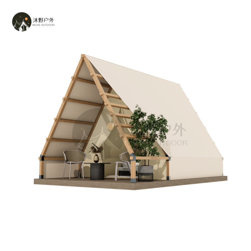 Muye al aire libre gran tienda de campaña triangular camping residencial lugar escénico camping tienda de campaña restaurante alojamiento hotel tienda de campaña cabaña