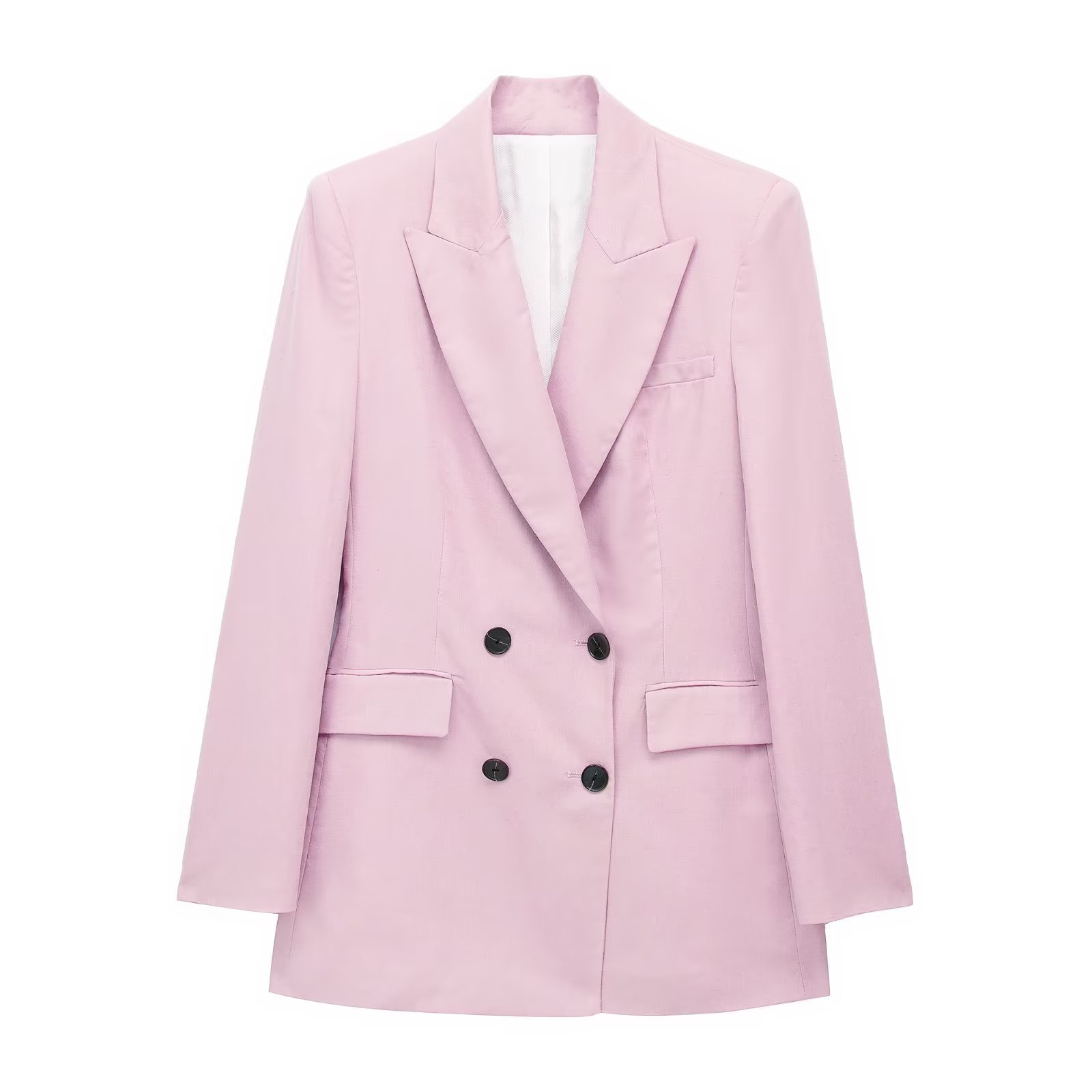 157g Weight Long Sleeve Sleeve Length Viscose fiber Fabric Type Pants Sets Sets Type 3 Pieces Set Quantity Daily Occasion Turndown Neckline Regular Fit Fit Type Solid Color Pattern Summer, Spring Season Women's Gender Business, Classic Style Style Women's Long Sleeve Blazers Business Classic Style Solid Color 88