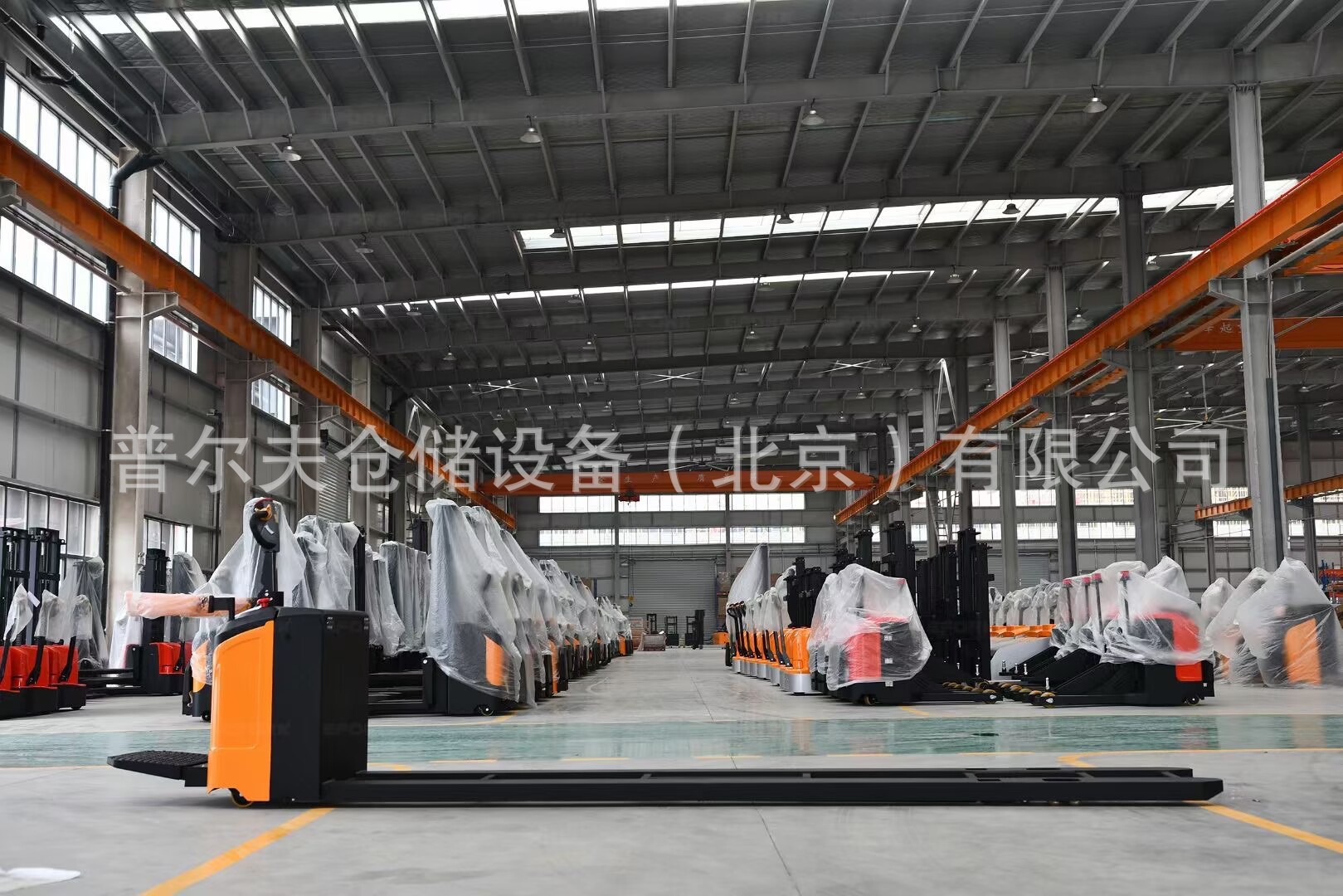 加长型全电动搬运车锂电叉车地牛电动液压托盘车3吨站驾式电瓶车