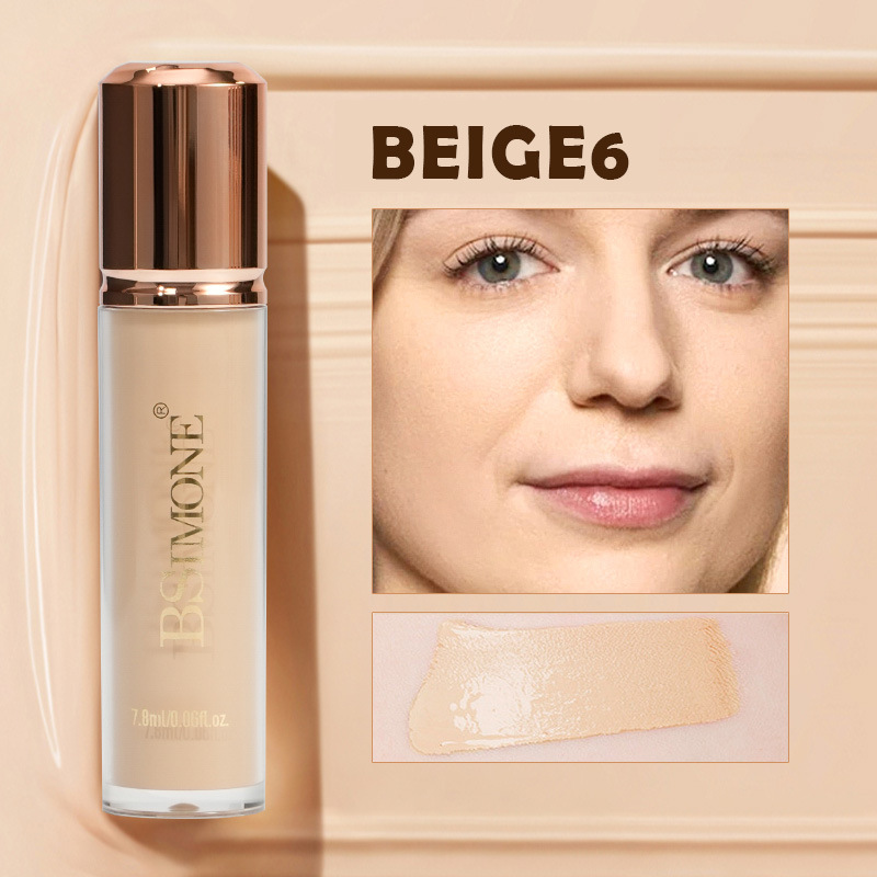 Excluido para correctores transfronterizos, base líquida hidratante e hidratante de larga duración sin maquillaje, base líquida, impermeable y antitranspirante, piel seca, sin tapar, base líquida en polvo