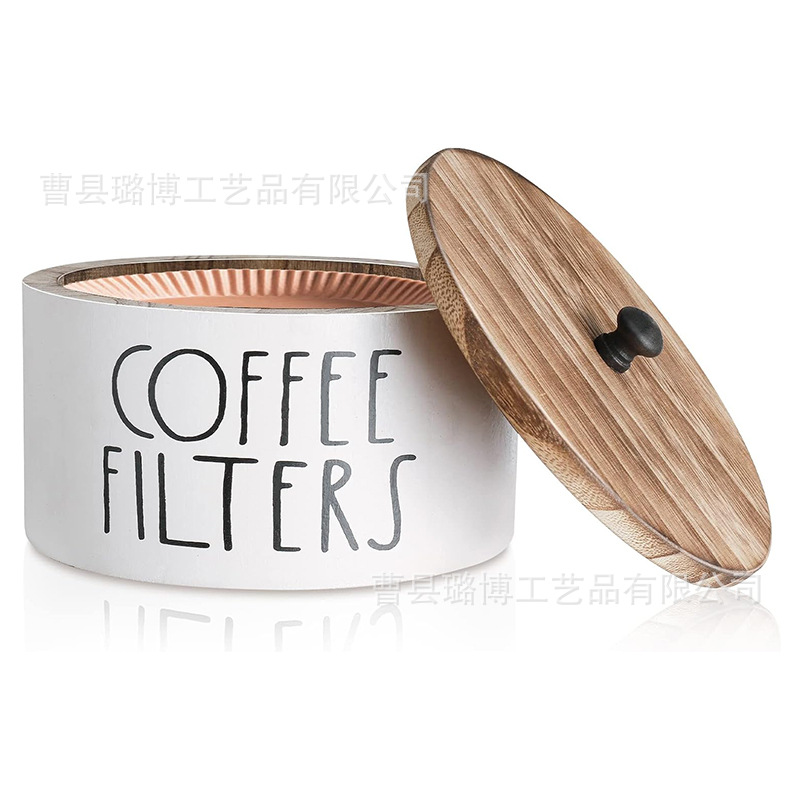 Wooden coffee retro country filter
