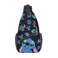 Bestselling Amazon Steyzai Crossbody Bag for Primary and Middle School Students Leisure Chest Bag Cartoon Print Leisure Bag Crossbody Chest Bag