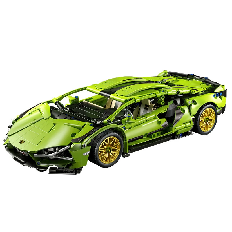 Racing Car (Lego) Remote Control Model, Scale 1:14, Multi-Variant Building Kit