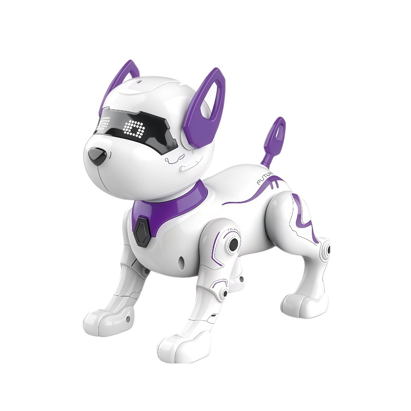 Acrobacias transfronterizas programación inteligente robot perro multifuncional táctil control remoto perrito juguete de inducción eléctrica para niños