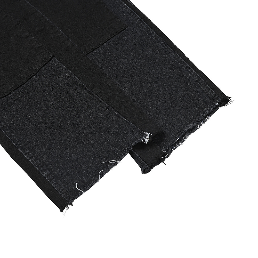 Foreign Trade Wholesale American Trendy Hip-hop High Street Patchwork Denim New Workwear Jeans Trousers_mkmklike.com