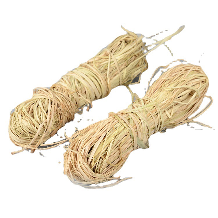 廠家直銷原生態自然生長拉菲草把創意diy杯墊手繩編織 拉菲草紙繩
