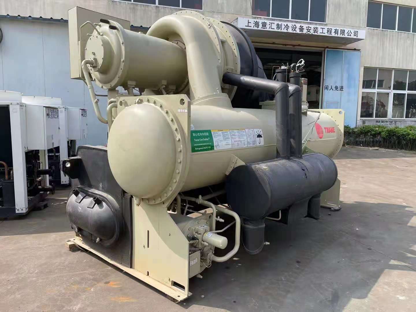 中央空调冷冻机特灵离心1000冷吨300万大卡销售与出租回收