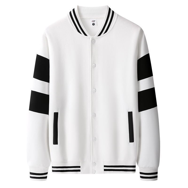 棒球服定制卫衣工作服星空棉班服企业社团服战队服外套男印制logo|undefined