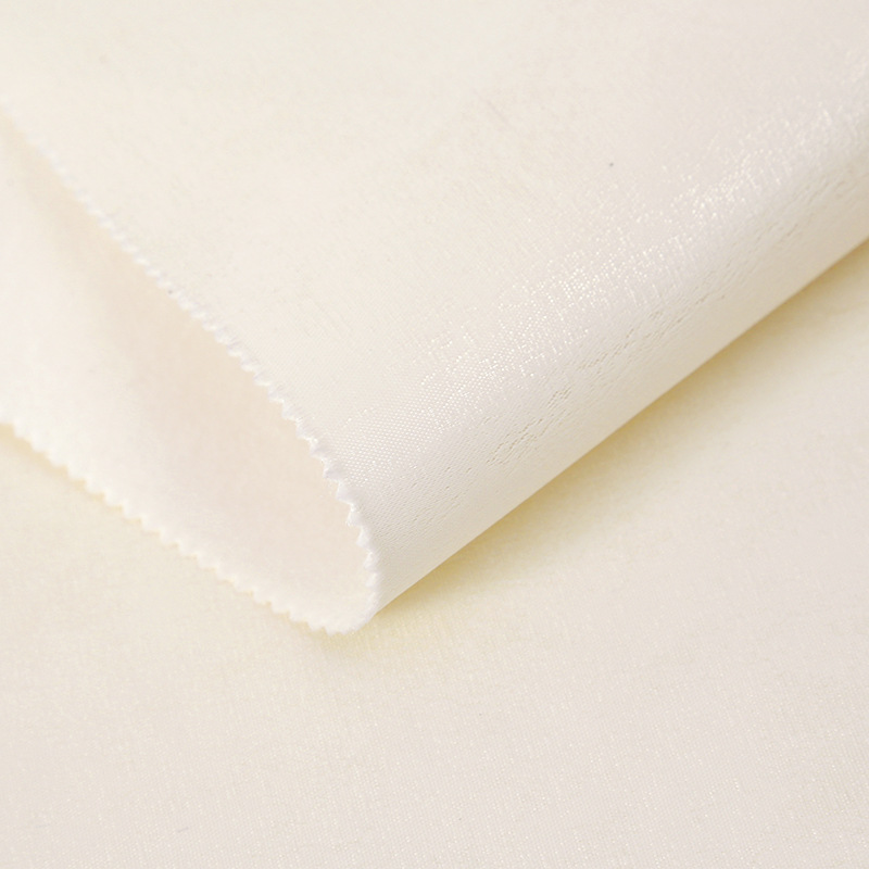 Seamless Wall Fabric Manufacturer Cream-Style Wall Covering for Living Room, High-Density Yarn-Dyed Thickened Modern Light Luxury Wallpaper, Waterproof